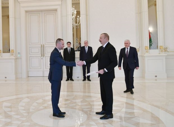 Prezident Polşa səfirinin etimadnaməsini qəbul etdi